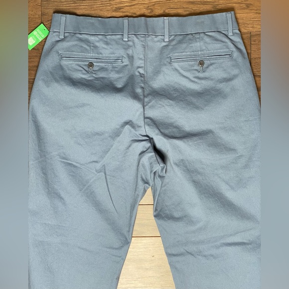 GAP Men's Relaxed Performance Pants Pearl Blue Size 33 x 30 NWT - Picture 9 of 13